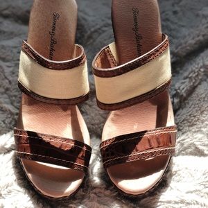 Tommy Bahama wedge sandels